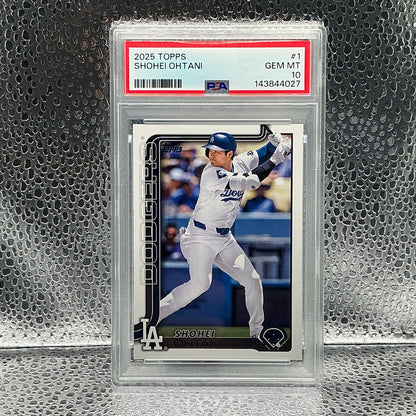 2025 Topps Series 1 - Shohei Ohtani #1. PSA 10