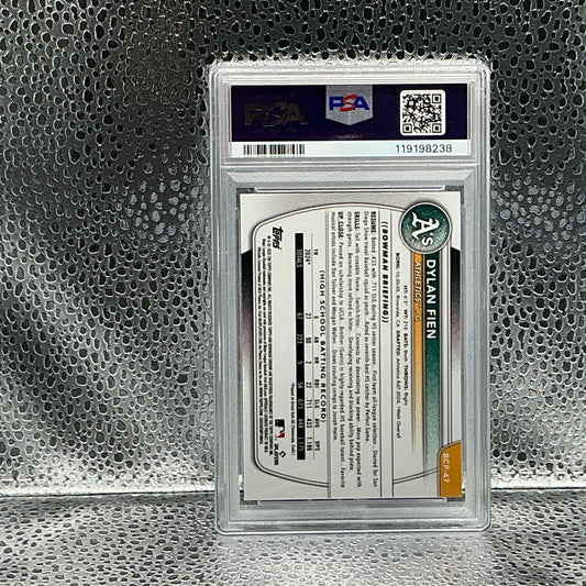 2025 Bowman 1st Chrome Dylan Fein (RC) #BCP47 PSA 8